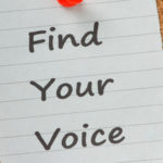 find your voice note