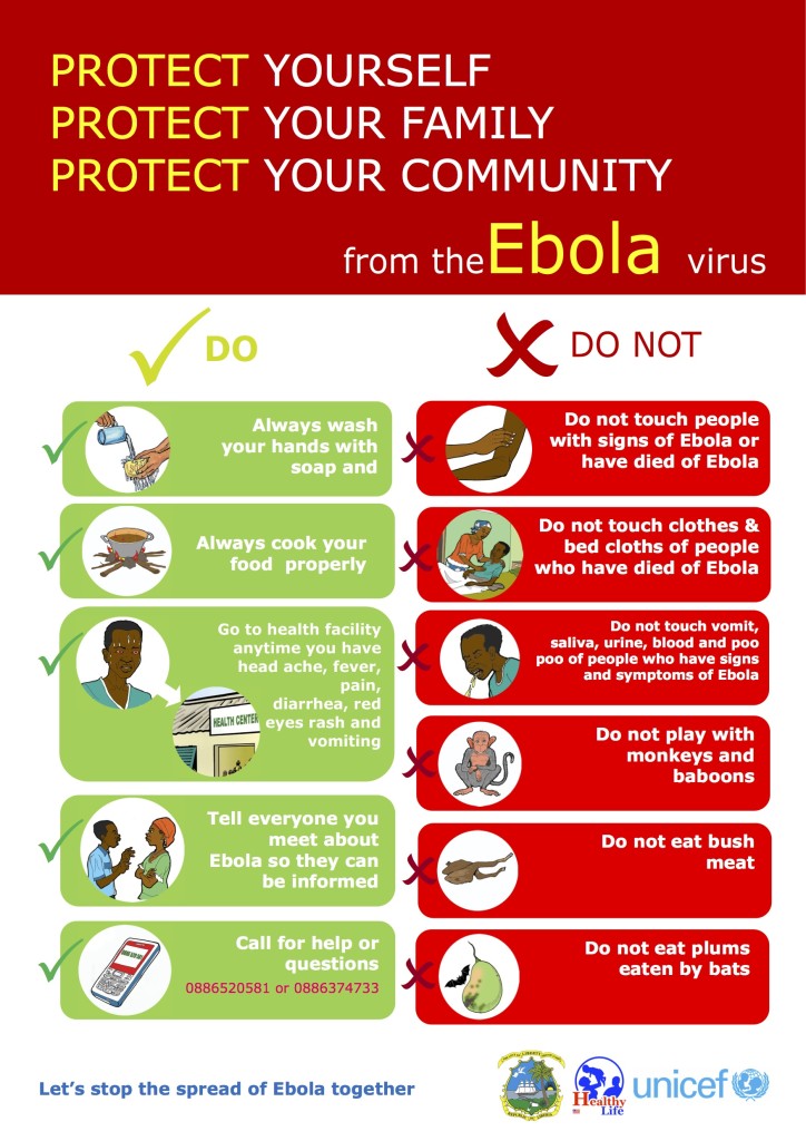 unicef ebola poster
